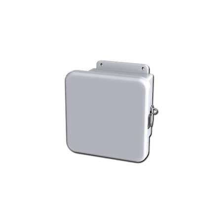 Saginaw Control & Engineering Quick Release Padlock Latch Electrical Enclosures, 7.53 in H, 4.72 in D, 7.53 in W SCE-6065CHQRFG